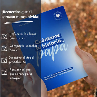 Diario guiado – Cuéntame tu historia, Papá